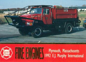 1994 Bon Air Fire Engines #266 Plymouth, Massachusetts - 1992 E.J. Murphy International Front