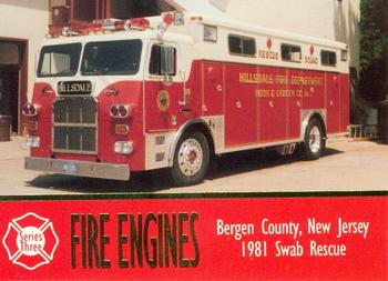 1994 Bon Air Fire Engines #271 Bergen County, New Jersey - 1981 Swab Rescue Front