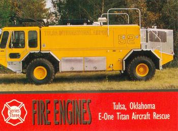 1994 Bon Air Fire Engines #273 Tulsa, Oklahoma - E-One Titan Aircraft Rescue Front