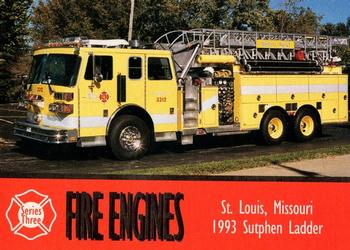 1994 Bon Air Fire Engines #276 St. Louis, Missouri - 1993 Sutphen Ladder Front