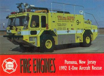 1994 Bon Air Fire Engines #288 Pomona, New Jersey - 1992 E-One Aircraft Rescue Front