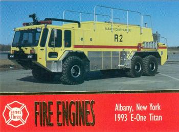 1994 Bon Air Fire Engines #290 Albany, New York - 1993 E-One Titan Front