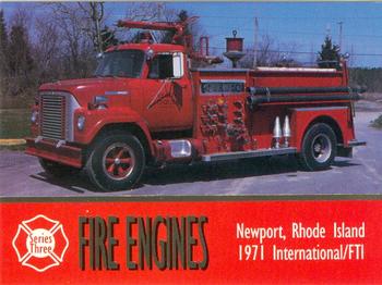 1994 Bon Air Fire Engines #297 Newport, Rhode Island - 1971 International/FTI Front