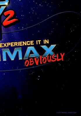 2017 IMAX at AMC Guardians of the Galaxy Vol. 2 #NNO Nebula Back