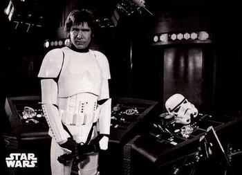 2018 Topps Star Wars: A New Hope Black & White #81 Awaiting The Empire's Company Front
