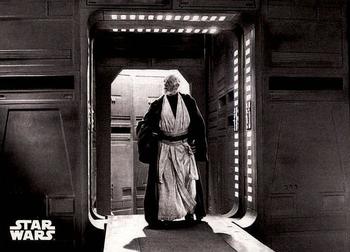 2018 Topps Star Wars: A New Hope Black & White #92 Obi-Wan's Mission Front