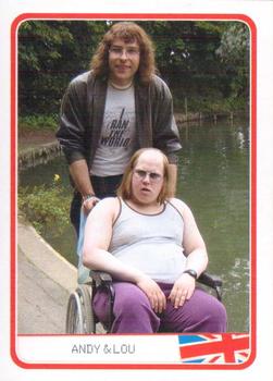 2006 Topps Little Britain Collector Cards #18 Lou & Andy Front