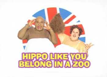 2006 Topps Little Britain Collector Cards - Stickers #16 Bubbles & Desree Front