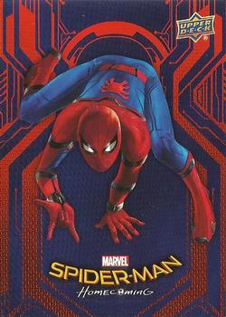 2017 Upper Deck Marvel Spider-Man: Homecoming Walmart Edition #RB-9 Spider-Man - Peter's friends and aunt think that Front