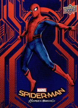2017 Upper Deck Marvel Spider-Man: Homecoming Walmart Edition #RB-13 Spider-Man - Being a teenager is complicated Front