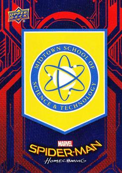 2017 Upper Deck Marvel Spider-Man: Homecoming Walmart Edition #RB-27 Midtown School's best train for and compete in the Front
