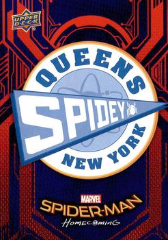 2017 Upper Deck Marvel Spider-Man: Homecoming Walmart Edition #RB-37 Peter Parker uses the school's labs to research Front