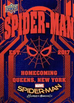 2017 Upper Deck Marvel Spider-Man: Homecoming Walmart Edition #RB-47 Spider-Man Homecoming - With Earth having received Front