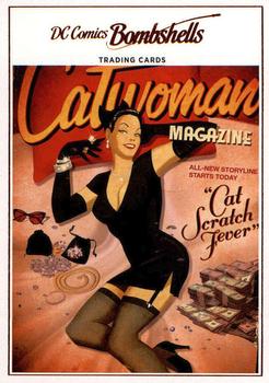 2017 Cryptozoic DC Comics Bombshells - Copper Deco Foil #A06 Catwoman - Volume 4 #43 Front