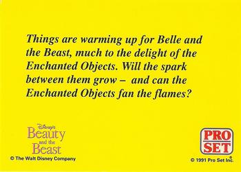 1992 Pro Set Beauty and the Beast - Promos #NNO Things are warming up for Belle Back