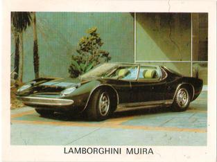 1972 Sanitarium Weet-Bix Super Cars #3 Lamborghini Muira Front