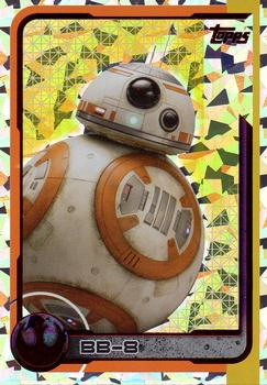 2017 Topps Star Wars Journey to the Last Jedi (UK Release) - Shiny Cards #175 BB-8 Front