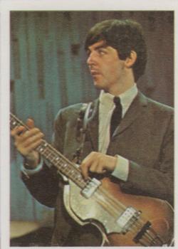 1964 Topps Beatles Color #8 Paul - George Speaking Front