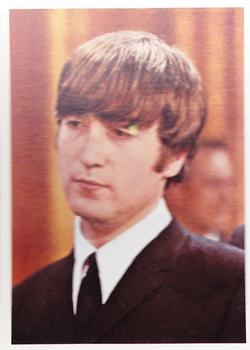 1964 Topps Beatles Color #10 John - John Speaking Front