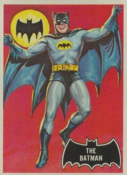 1966 O-Pee-Chee Batman (Black Bat Logo) #1 The Batman Front