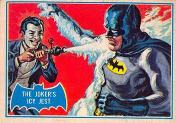 1966 O-Pee-Chee Batman Series B (Blue Bat Logo) #1B The Joker's Icy Jest Front