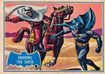 1966 O-Pee-Chee Batman Series B (Blue Bat Logo) #8B Snaring the Sheik Front