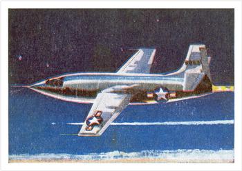 1958 Cardmaster Jet Aircraft of the World #19 Bell X1 Front