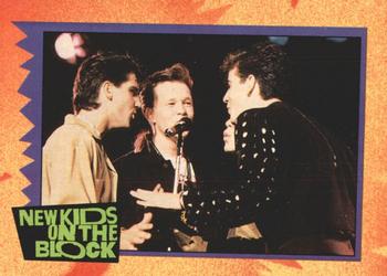 1989 O-Pee-Chee New Kids on the Block #18 NKOTB Quiz! Question #8 Front