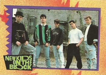 1989 O-Pee-Chee New Kids on the Block #3 Setting Records! Front