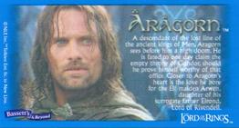 2003 Bassett Lord of the Rings: The Two Towers #NNO Aragorn Front