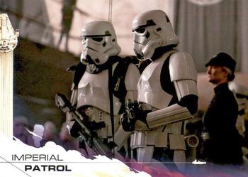 2018 Topps Solo: A Star Wars Story #42 Imperial Patrol Front