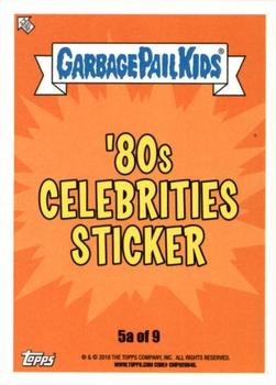 2018 Topps Garbage Pail Kids We Hate the '80s - Puke #5a Mary Merch Back