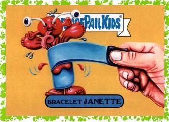 2018 Topps Garbage Pail Kids We Hate the '80s - Puke #4b Bracelet Janette Front