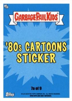 2018 Topps Garbage Pail Kids We Hate the '80s - Bruised #7a Strawberry Jeri Back