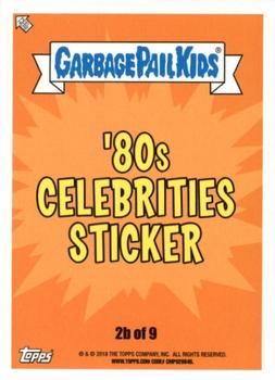 2018 Topps Garbage Pail Kids We Hate the '80s - Bruised #2b Material Gal Back