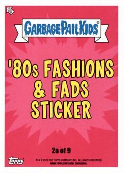 2018 Topps Garbage Pail Kids We Hate the '80s - Bruised #2a Shoulder Pat Back