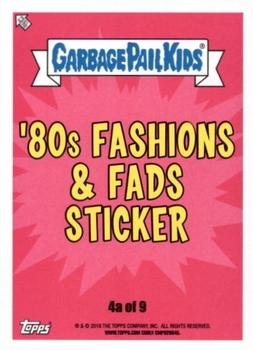 2018 Topps Garbage Pail Kids We Hate the '80s - Bruised #4a Slappy Stephie Back