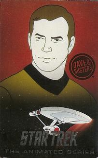 2016 Dave & Buster's Star Trek: The Animated Series #DB05000101001 Captain Kirk Front