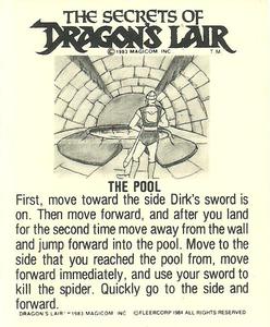 1984 Fleer Dragon's Lair #34 The Dragon Back