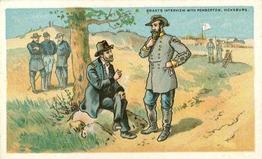 1887 W. Duke Sons & Co. Battle Scenes (N99) #NNO Grant’s Interview With Pemberton, Vicksburg Front