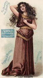 1880 Mayo's Cut Plug Shakespeare Characters (N311) #NNO Lady MacBeth Front