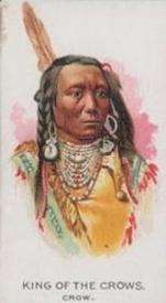 1888 Allen & Ginter Celebrated American Indian Chiefs (N2) #NNO King Of The Crows Front