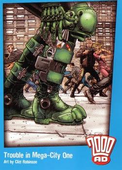 2008 Strictly Ink 30 Years of 2000 AD #7 Trouble in Mega-City One Front