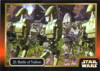 1999 Ikon Collectables Star Wars: Episode 1 #20 Battle of Naboo Front