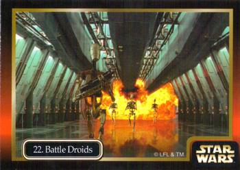 1999 Ikon Collectables Star Wars: Episode 1 #22 Battle Droids Front