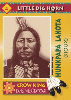 1994 Old West Legacy Publishing Little Big Horn #4 Crow King Front