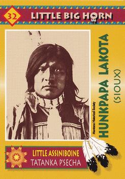 1994 Old West Legacy Publishing Little Big Horn #32 Little Assiniboine Front