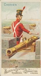 1887 Allen & Ginter Arms of All Nations (N3) #NNO Cannon Front