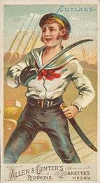 1887 Allen & Ginter Arms of All Nations (N3) #NNO Cutlass Front