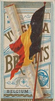 1887 Allen & Ginter Flags of All Nations (N9) #NNO Belgium Front